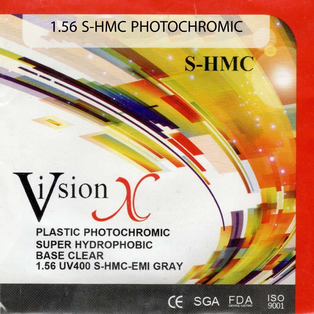 عدسی طبی فتوکروم 1.56 shmc blue ویژن 1 عدسی طبی فتوکروم 1.56 shmc blue ویژن