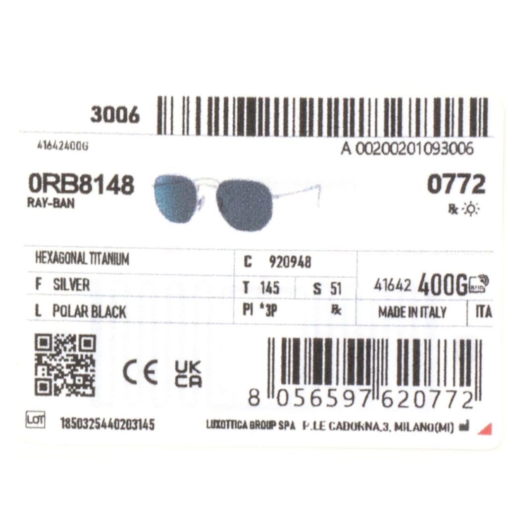 عینک آفتابی ریبن RB8148 920948 7 عینک آفتابی ریبن RB8148 920948